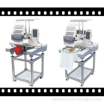 Single Head Embroidery Machine for Cross Embroidery